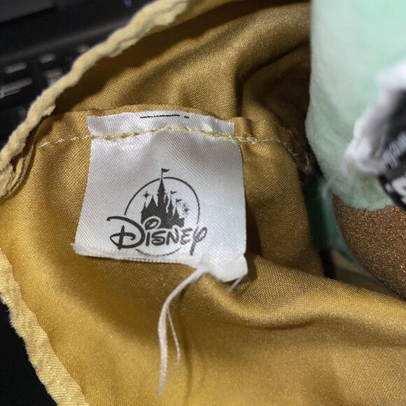 Star Wars Mandalorian Plush Baby Yoda Child Grogu Disney Embroidered Eyes 11" - Picture 8 of 12